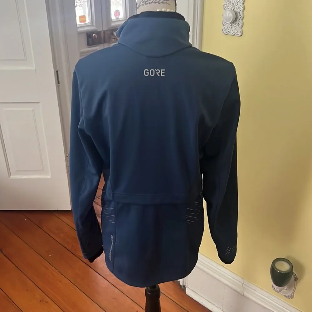 Teal Gore Cycling Jacket XL (Fits Small) EUC